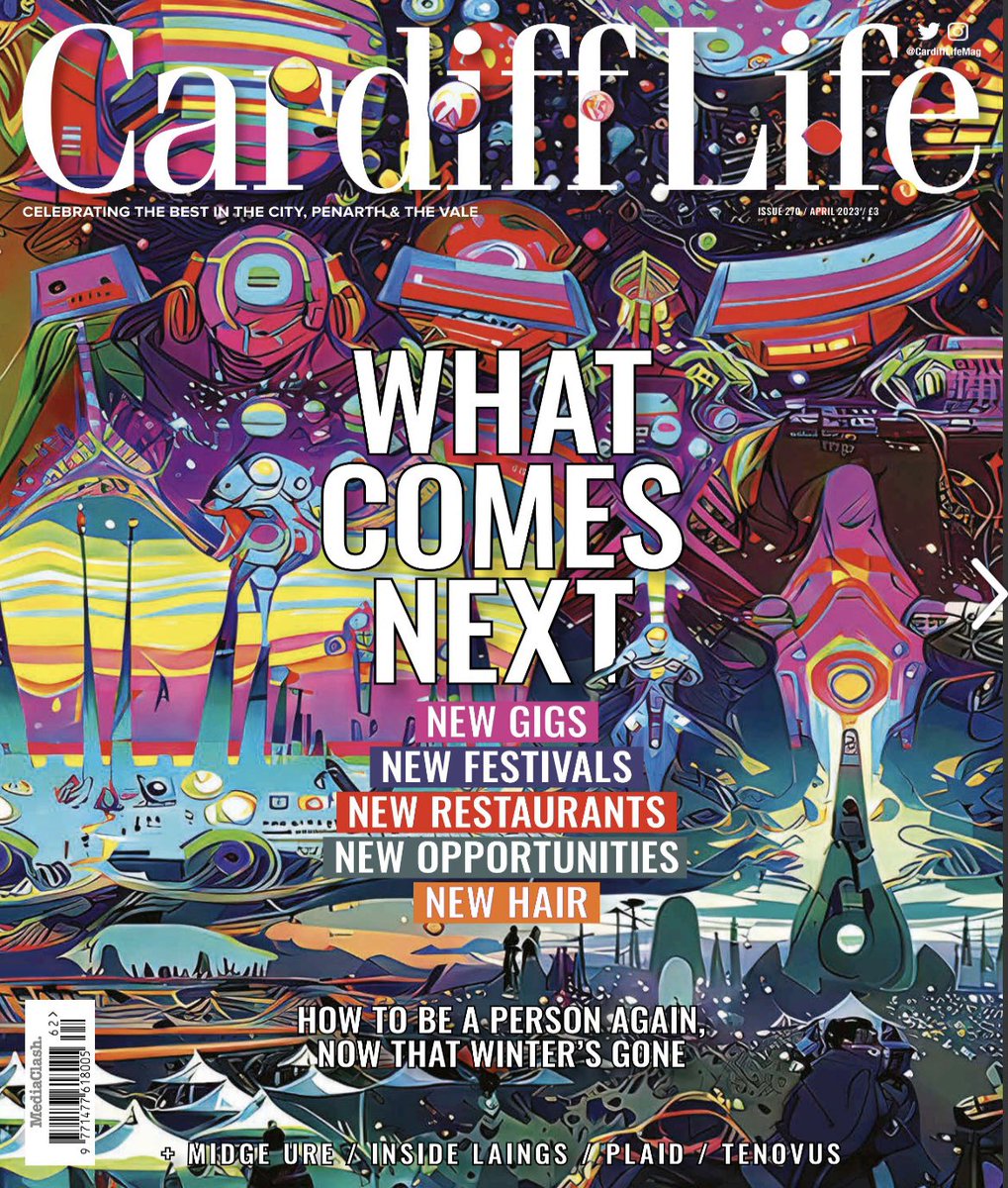 TheTapEndDesign's tweet image. We were interviewed by @CardiffLifeMag on our recent award win and more… pick up your copy if you are out and about! 

#CardiffLife #TheTapEnd #Cardiff