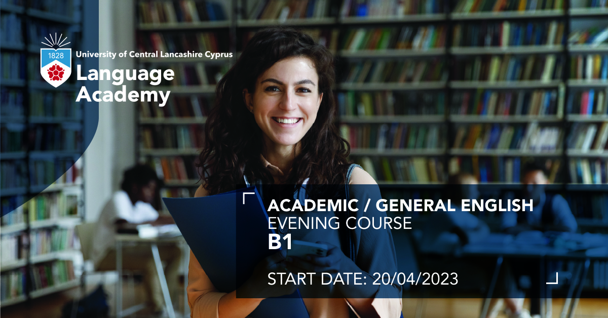 UCLanCyprus's tweet photo. Boost your English language skills by joining our B1, evening course!  https://t.co/YvPTDxIowN
#B1Level #EveningCourse #EnglishSkills #PersonalDevelopment https://t.co/k6pDrCS12b