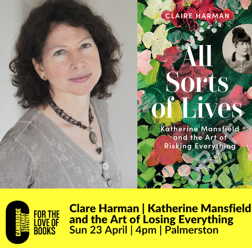 SusanSellers1's tweet photo. Enjoying this gloriously researched, insightful and thought-provoking new book about the extraordinary #KatherineMansfield &amp; looking forward to talking to author @claire_harman on Sunday April 23 at 6pm  @camlitfest @penguinrandom https://t.co/JYS4NeE2Do