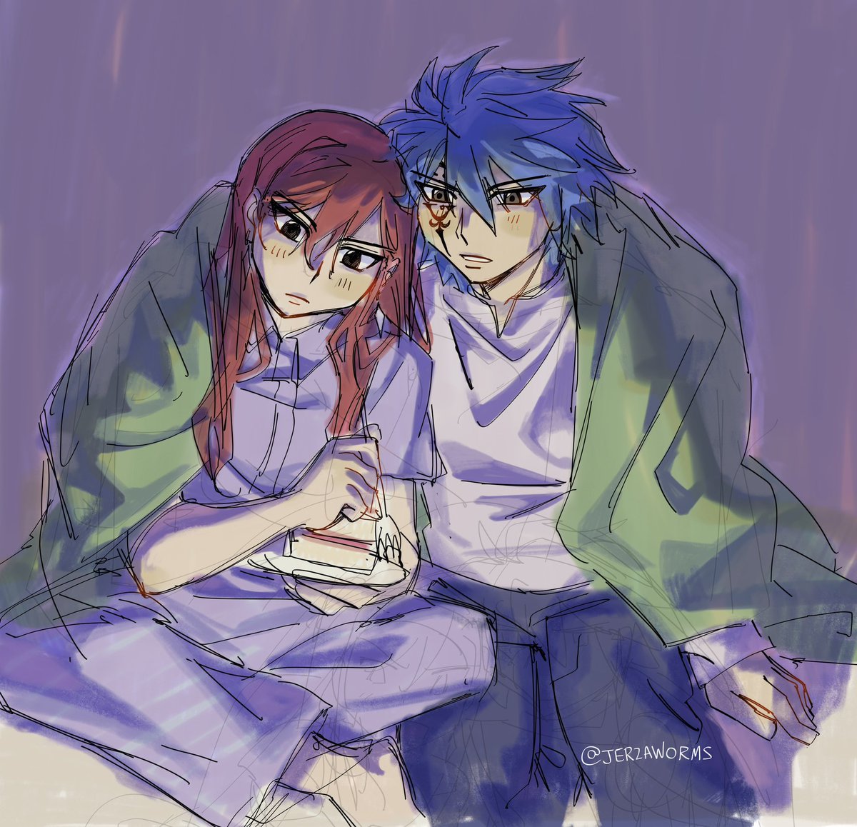 what movie are they watching?
#jerza