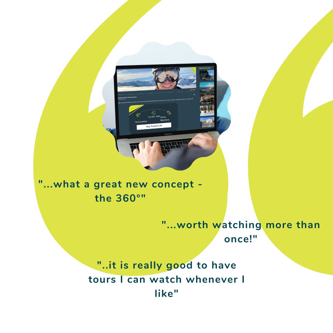 VirtuallyVisit_'s tweet photo. We have been receiving some wonderful feedback on our 360° adventures! Thank you to our valued virtual travellers! New tours coming every week! 🌎📸😎🛫

#virtualtravel #virtualtourism #virtualtours #virtualtourguide #onlinetravel #360camera #360technology #360tech https://t.co/whkDp6UnmL