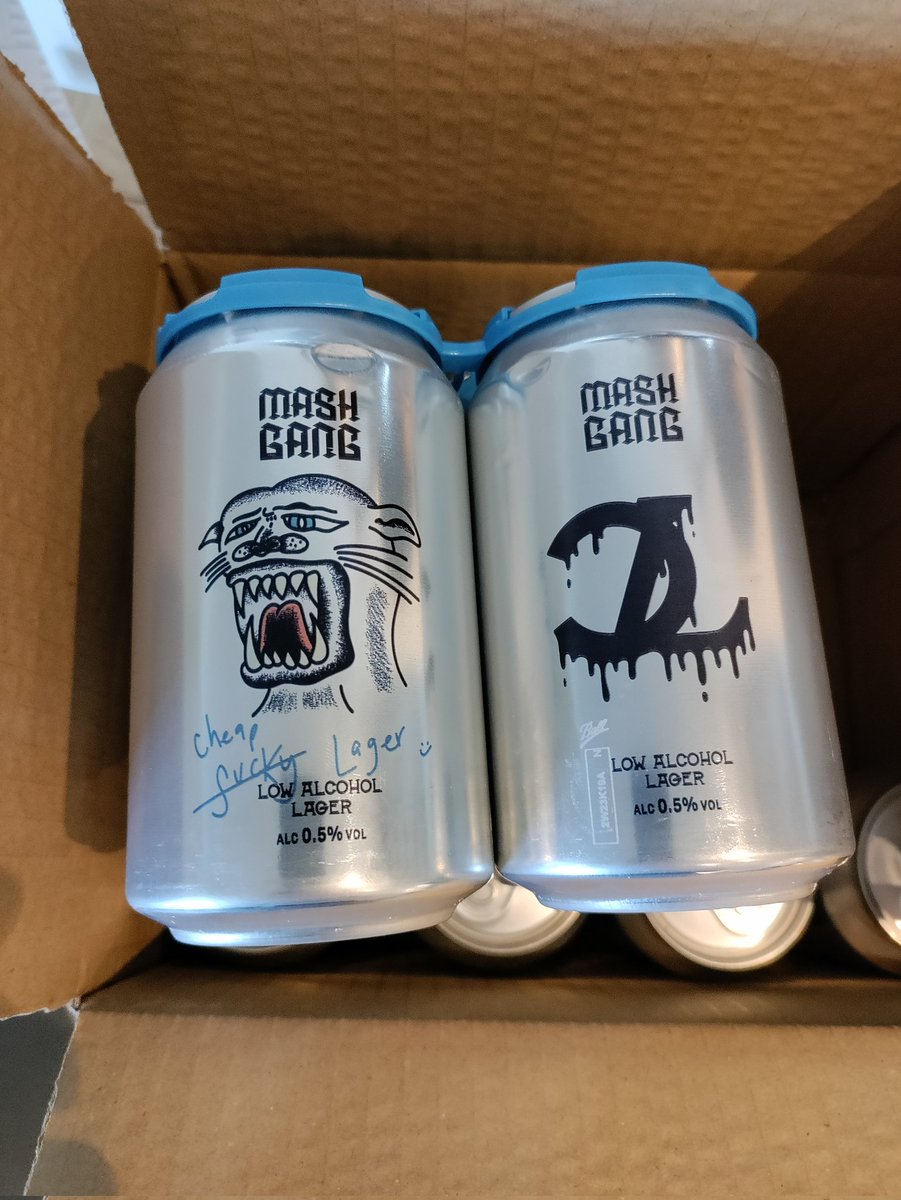 FreeBeer_UK's tweet photo. Whoop! Arrived just in time for a lunchtime tipple #cheaplager #alcoholfree https://t.co/41KHMLZaa9