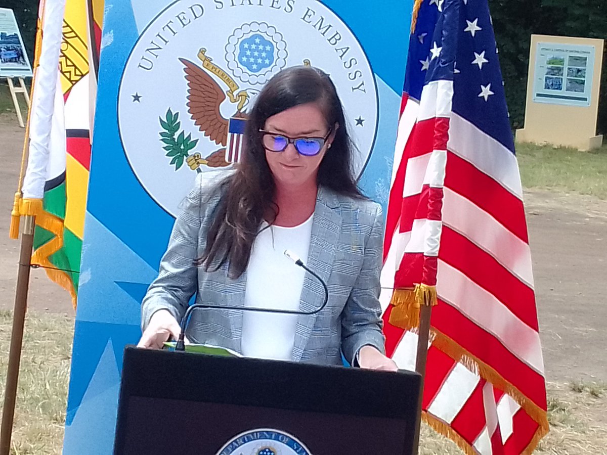 US Acting Ambassador to Zimbabwe Elaine French says her country appreciates Zimbabwe's rich cultural heritage. She praises the resilience of NMMZ which completed the project albeit behind schedule due to the disruptions related to Covid-19 induced lockdowns. @Sizzle76