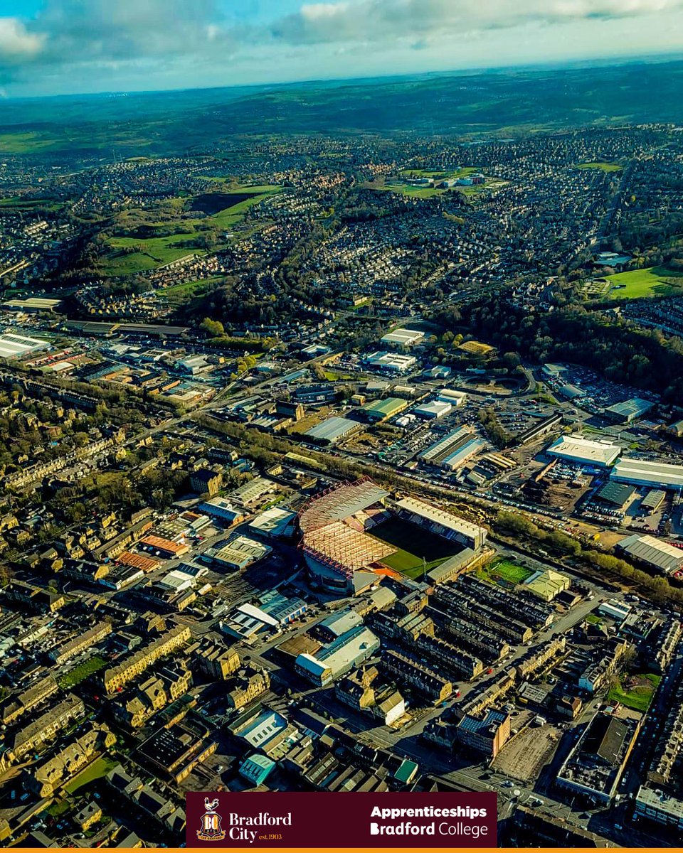 officialbantams's tweet photo. 📍 | Our house from the sky, this morning!

#BCAFC https://t.co/rORYSuNZM9