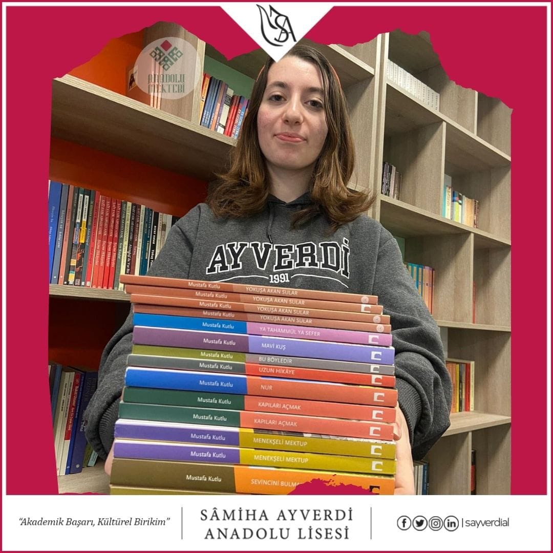 "Hayat kitapla güzel."
Öğrencilerimiz, Anadolu Mektebi kapsamında mayıs ayında düzenlenecek panel için çalışmalarına devam ediyor.
<a href="/memleventyazici/">Levent Yazıcı</a> <a href="/Aliyesilyrt/">Ali YEŞİLYURT</a> <a href="/istanbulanmek/">istanbulanadolumektebi</a> <a href="/anadolumektebi/">Anadolu Mektebi</a>