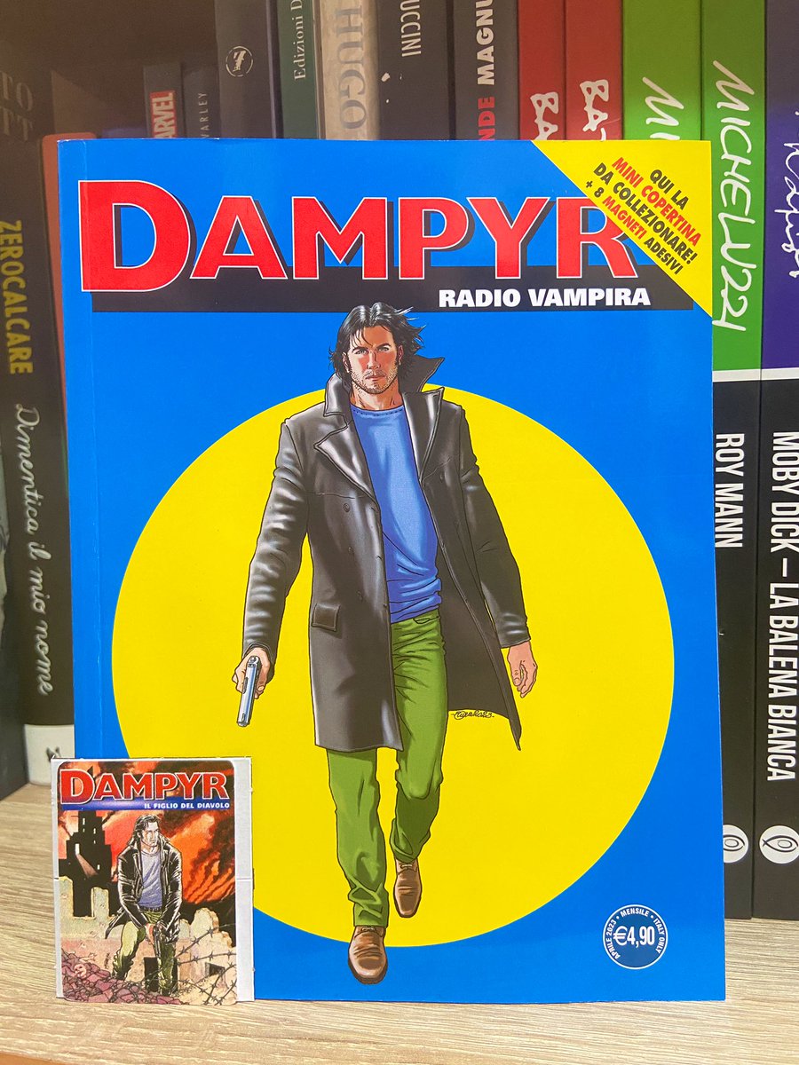 In edicola Radio Vampira, scritto da <a href="/giorgiogiu/">GIORGIO GIUSFREDI</a> e illustrato da Bartolini (con lo zampino di Dotti).

Una storia che mi è piaciuta molto (consigliata gli amanti del rock!🤘), con l’ingresso in scena, fra passato e presente, di vecchi e nuovi personaggi davvero interessanti…
🎸