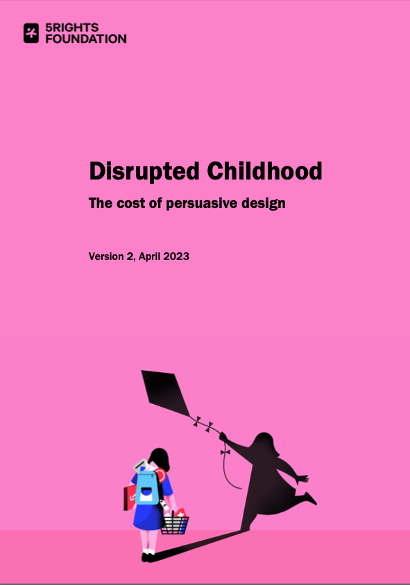 5RightsFound's tweet photo. 5 years ago we published our landmark report on #persuasivedesign and the costs to children.
Today, we publish the updated version for 2023 and ask, what’s changed? Spoiler: not enough.
https://t.co/Ub0dwxh6Yb https://t.co/jajY90fyXQ