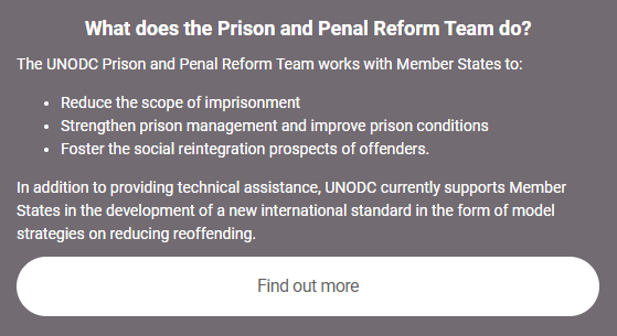 🆕 Excited about the issuance of <a href="/UNODC/">UN Office on Drugs & Crime</a>'s first #prison &amp; penal reform newsletter! 🗞️

Subscribe to lean more about what we do, where we are engaged and why we are so committed to making a positive change in &amp; beyond prisons! 

📰 Making prisons better▶️ bit.ly/3AaYv9X