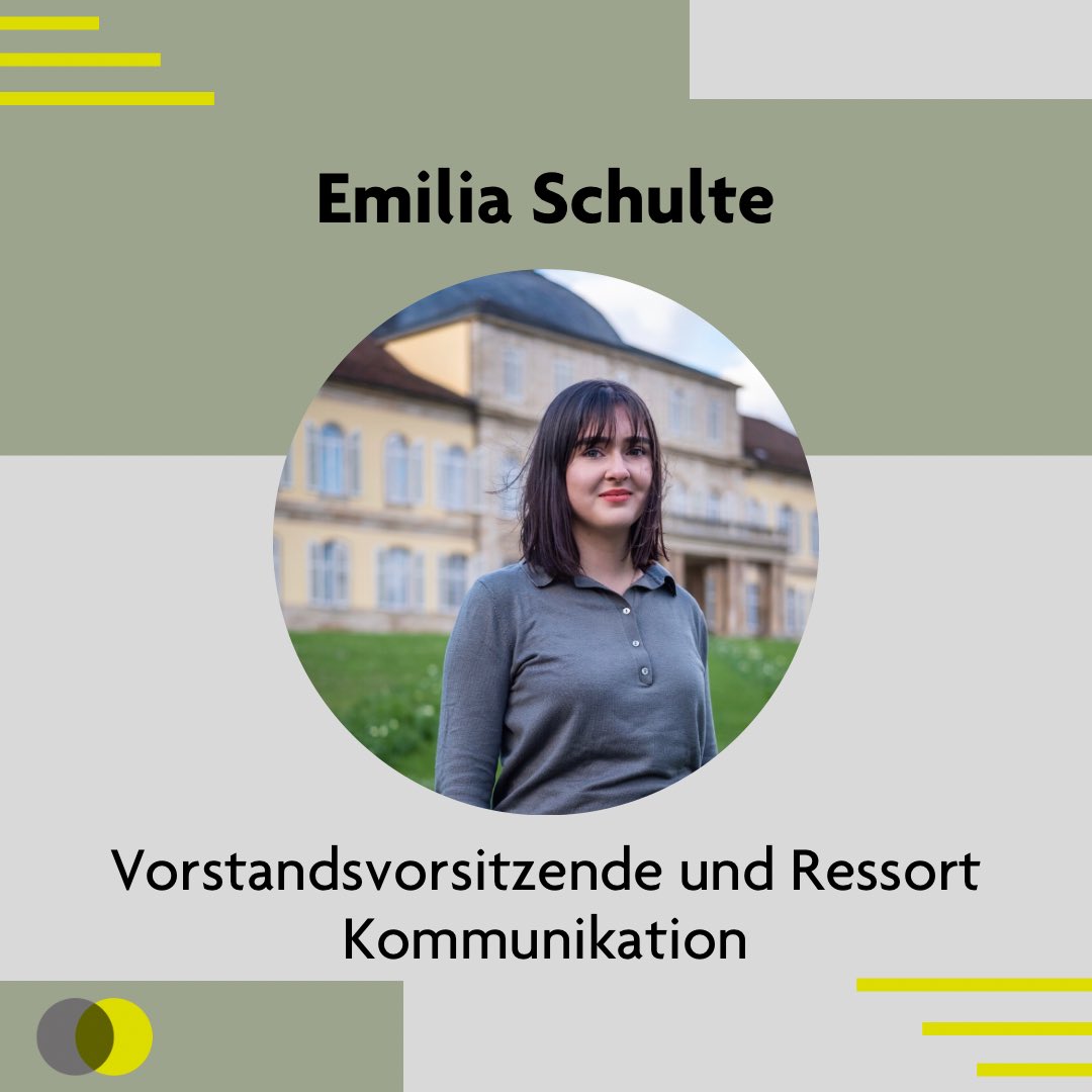 Den Anfang macht unsere neue Vorstandsvorsitzende Emilia Schulte, die das Kommunikationsressort leitet:
instagram.com/p/Cq7eXZ-LNu_/…