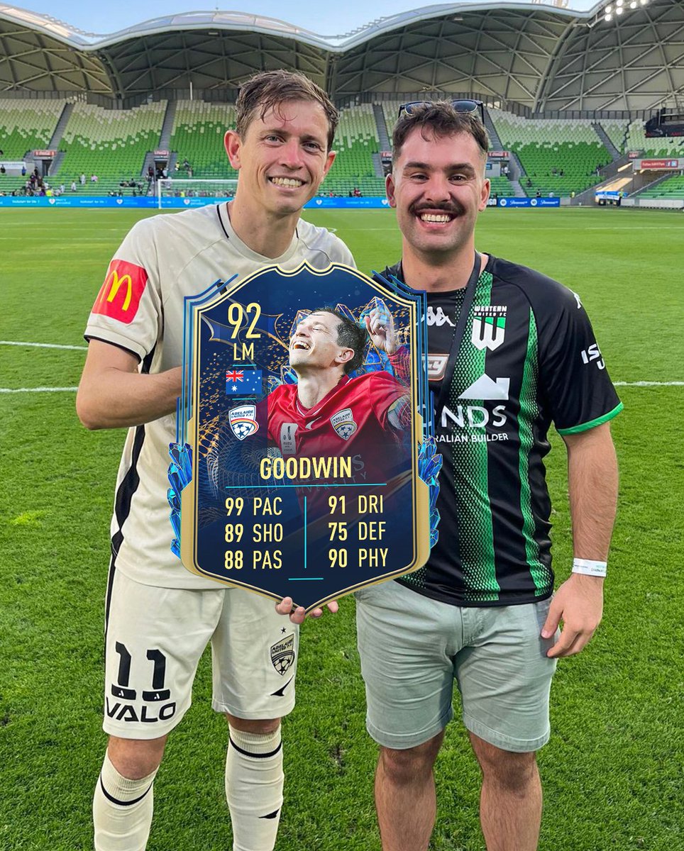 HarrisonJH_'s tweet photo. #TOTS @craig_goodwin11 🔵⚡️

Vote now to help #Goodwin 🇦🇺 get a #FIFA23 Community Team of the Season! 🗳️ https://t.co/fX0uZ2bdkE https://t.co/oafC6NLuqi
