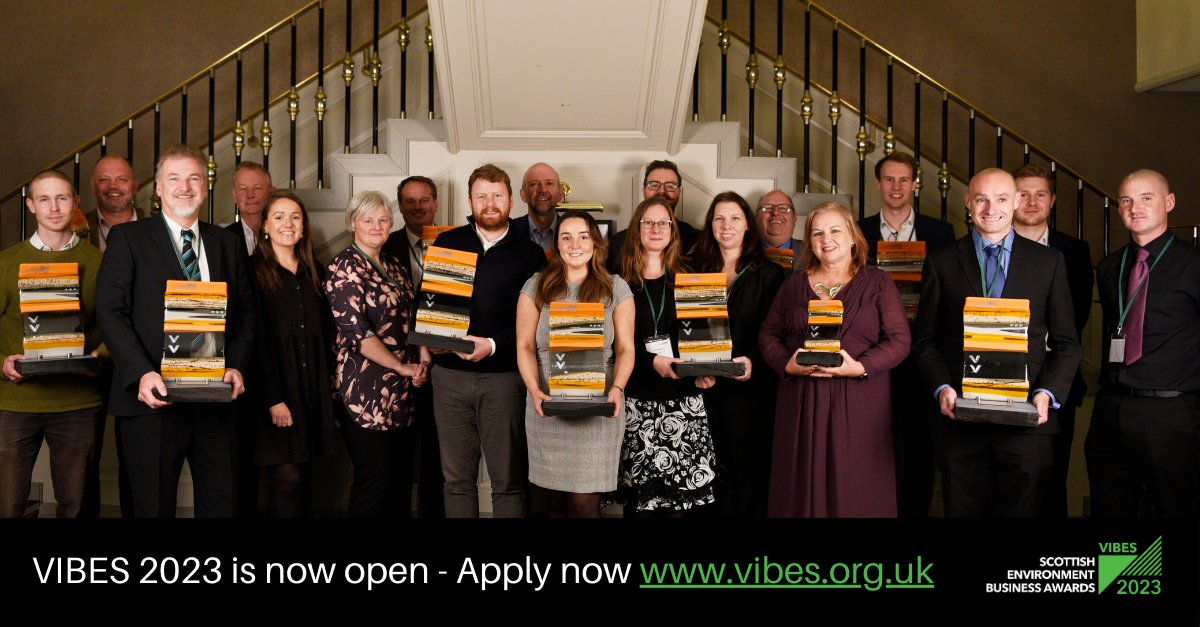 HIEScotland's tweet photo. Committed to #LetsDoNetZero? One of VIBES 12 award categories might be for you - tell @VIBES_Awards your great story and you may become a 2023 winner #NetZeroVIBES.
Applications close on 14 April at 5pm.
Apply today ๐
https://t.co/srPqZ9eSq2 #InspiredByVIBES https://t.co/iwuVTk4sPy