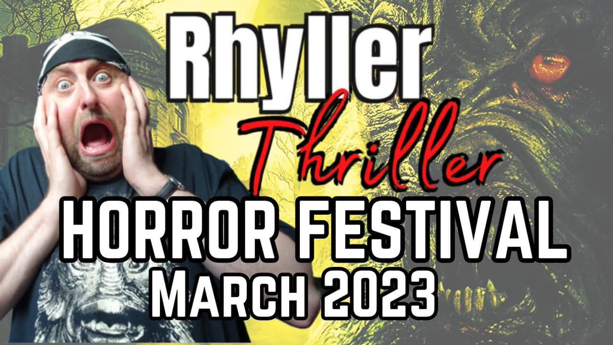 This coming Monday
(17th of April)
Our friend Tom has a video documenting the events of this years Rhyller Thriller over on MONSTER GAB.
youtube.com/@MONSTERGABhor…

#film #films #movie #movies #cinema #filmfestival #wales #dvd #northwales #hellraiser #rhyl #horrormovies #horror