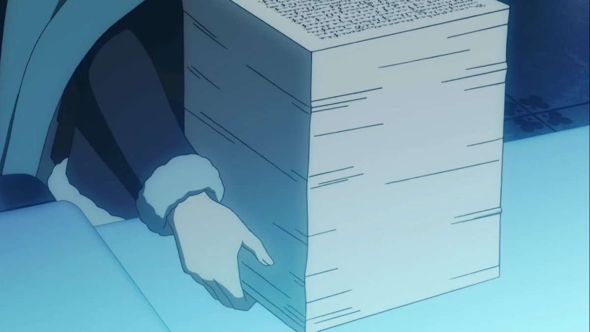 วางเอกสารลงบนโต๊ะ

“สามวันสามคืนต่อจากนี้ จะต้องจัดการเอกสารพวกนี้ให้หมดนะครับ ท่านจูเลียส ห้ามหนีไปเที่ยวเล่น ห้ามออกไปไหนเด็ดขาด ผมจะเป็นคนอยู่เฝ้าท่านเองครับ”