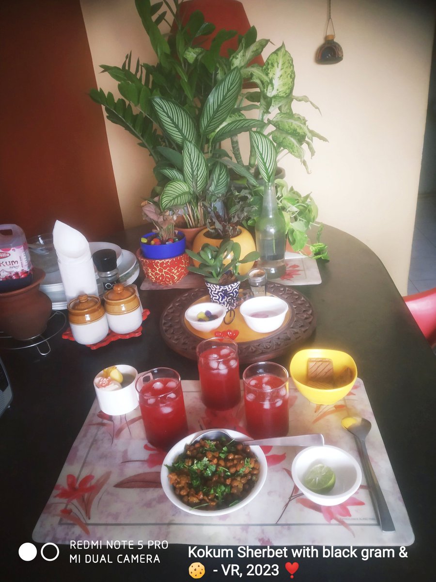 VandanaMegastar's tweet photo. Dear @Zachjoe16 @viragshah4 @kailash41347488 Thanks, & pl have kokum sherbet with kale chane & cookies listening the song played on @AkashvaniAIR sakhi-saheli, a show I do not miss listening ❤ #music #radiotime #refreshingbreak ✨ https://t.co/avxLARJBNc