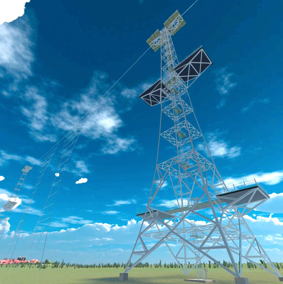 bawdseyradar's tweet photo. How tall was a radar tower? Come and climb a tower in #VirtualReality and find out! The session will be this Sunday 16 April and included in admission charges....plus children go free. #radarlove #SuffolkDaysOut https://t.co/O2cQ6YtOGU
