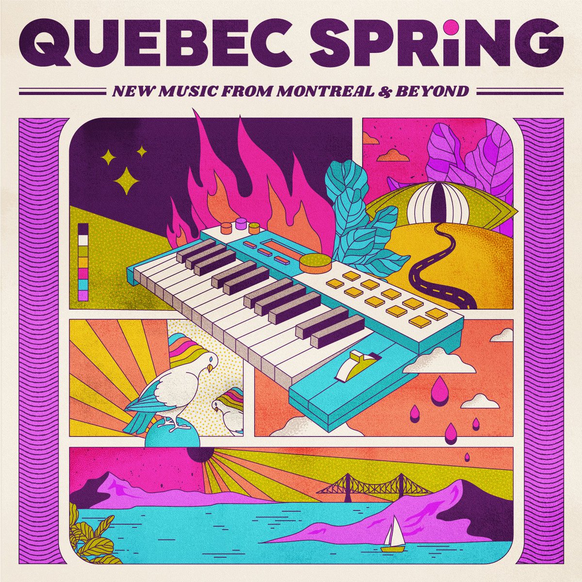 Un mois de programmation musicale du #Québec au Royaume-Uni... c'est le printemps québécois!

Québec music will shine across the UK as part of #QUEBECSPRING - April 14th - May 13th.
Come &amp; listen to #music from the next wave of international hit-makers!
🎟️bit.ly/3zRjrCv