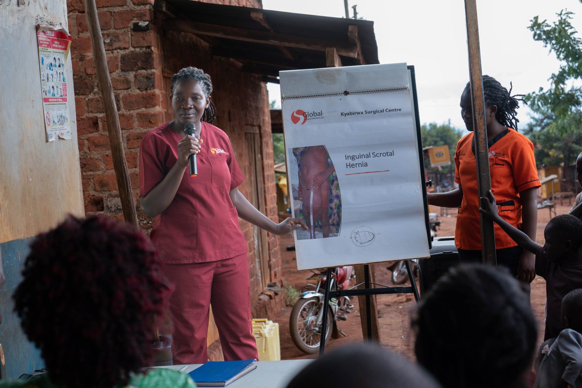 Community outreach and education is a key part of our mission at GSI - Kyabirwa Surgical Center. 
We not only perform surgeries, we also educate the community about our services and dismiss all prejudices held about surgery and anesthesia. 
#publichealtheducation #globalsurgery