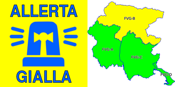 ProtCivReg_FVG's tweet photo. #AllertameteoFVG ALLERTA REG.LE 5/2023: DA 00 DEL 13/04 A 12 DEL 14/04 ALLERTA GIALLA PER NEVICATE ABBONDANTI E PERICOLO VALANGHE SU ZONA FVG-B, SPECIE ALPI GIULIE E TARVISIANO https://t.co/4afahComfT https://t.co/BST4FQ0XM9
