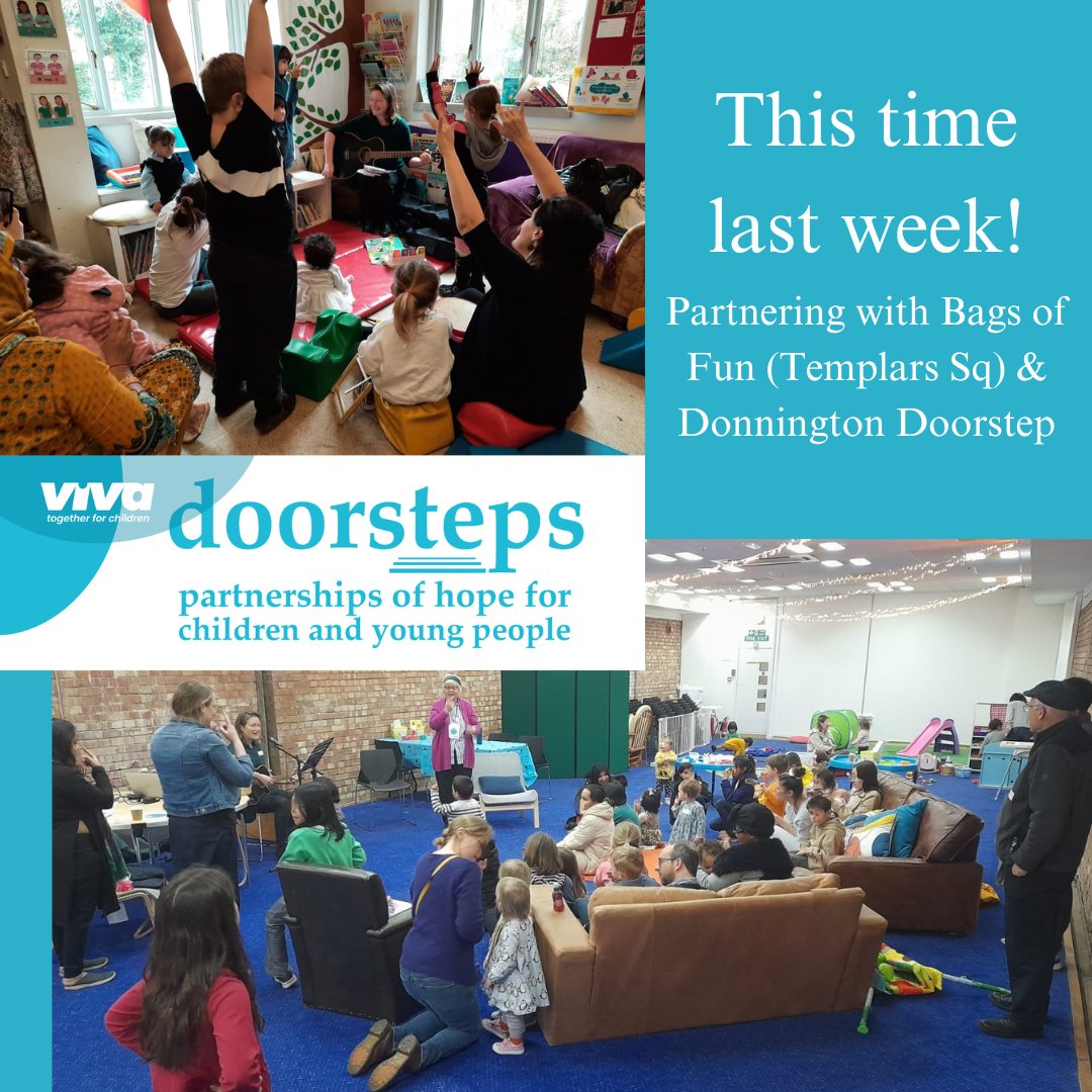 🎶 Record numbers this time last week with 47 people at Bags of Fun in @TemplarsSquare and 15 families at @DonDoorstep drop in.

#earlyyears #partnershipsofhope #bagsoffun #stayandplay #familyfun #joyofmusic #eastoxford #ox4 #community #easterholidays #TogetherForChildren