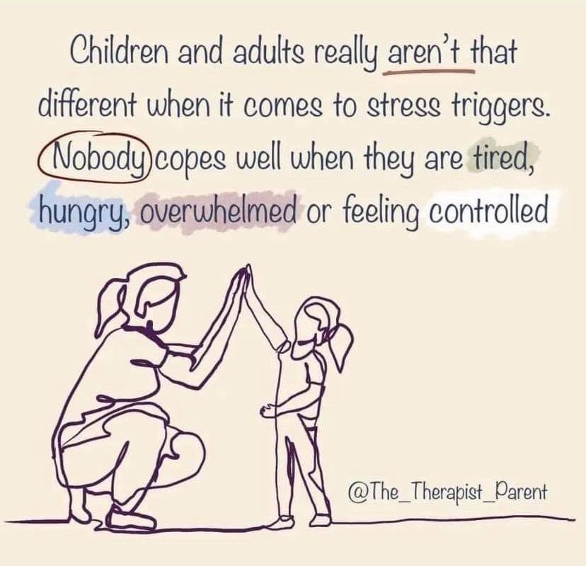 Our nurse Claire has attached this quote for stress awareness month 💭 an interesting thought. We must all look after ourselves and watch out for stress triggers.