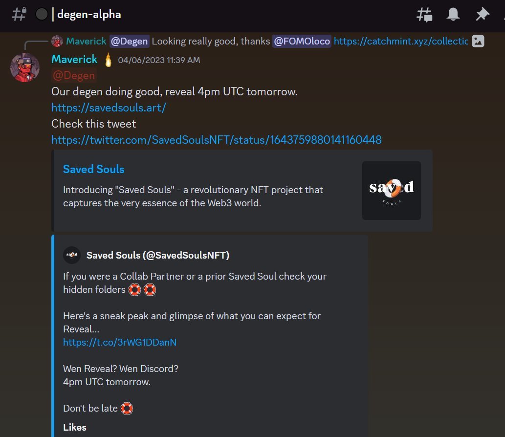 ☑️ETH
☑️SOL
☑️DEGEN
☑️CRYPTO

All Kind Of Alpha we got it! 🌠

Just 1 of the many W's on each Alpha Channel in our Discord are highlighted in these screenshots and Kinshu will never stop. 💛

We're about to add more. 👀