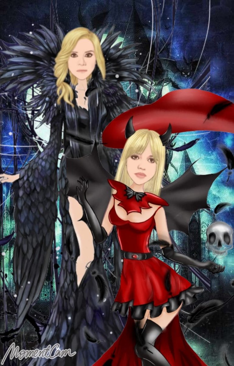 VickyBaIvanera's tweet photo. Bom dia! ❤️
Ganhei uma montagem com a minha filhinha, será que combinaríamos nesse estilo?
O que acha, @NikkiBaIvanera? Algo estilo Sabrina, a aprendiz de feiticeira? https://t.co/TEmQVa6rlX