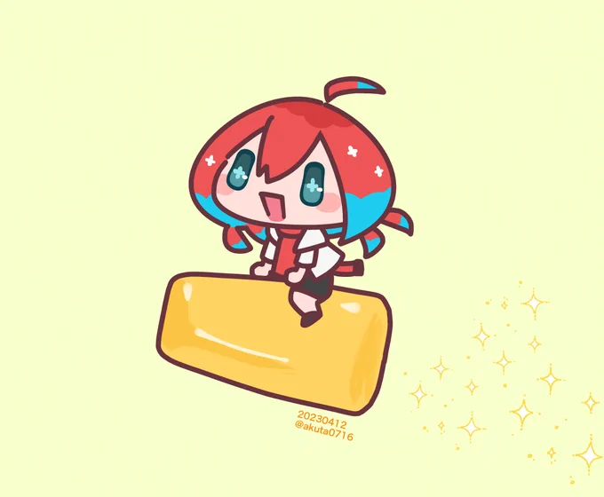 なるほど黄金糖ね… #ごももあーと 