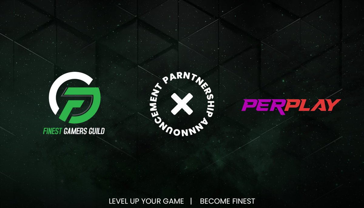 We are thrilled to announce our partnership with <a href="/PERPLAYofficial/">PERPLAY</a> the world's first G&amp;E platform.

#FinestGamersGuildxPerplay #BecomeFinest