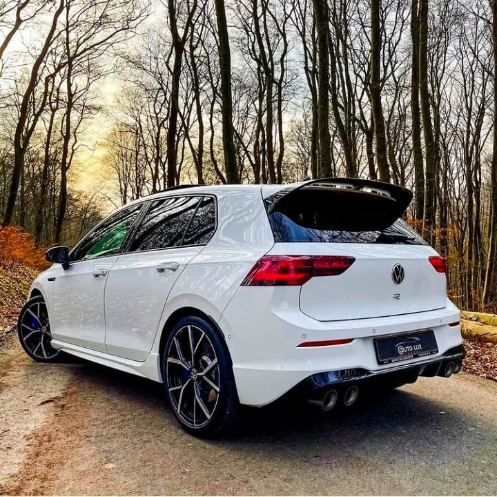 golf8 RラインWhite Volkswagen Golf サンルーフ付き 【公式通販】