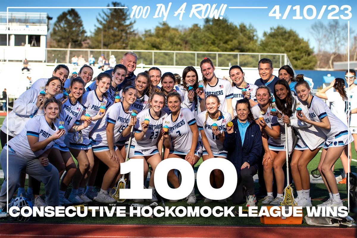 With their win on Tuesday, <a href="/Fhsglax/">Franklin Girls Lacrosse</a> pick up their 100th CONSECUTIVE Hock win!