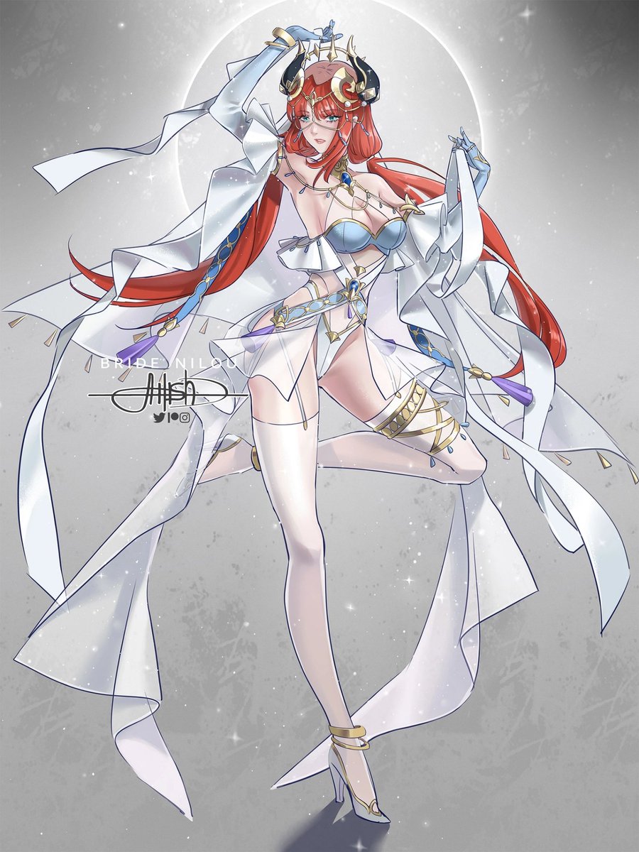 princess_ailish's tweet photo. Let's go 🌊✨
#原神 #GenshinImpact #Nilou https://t.co/6DEhnRejUx