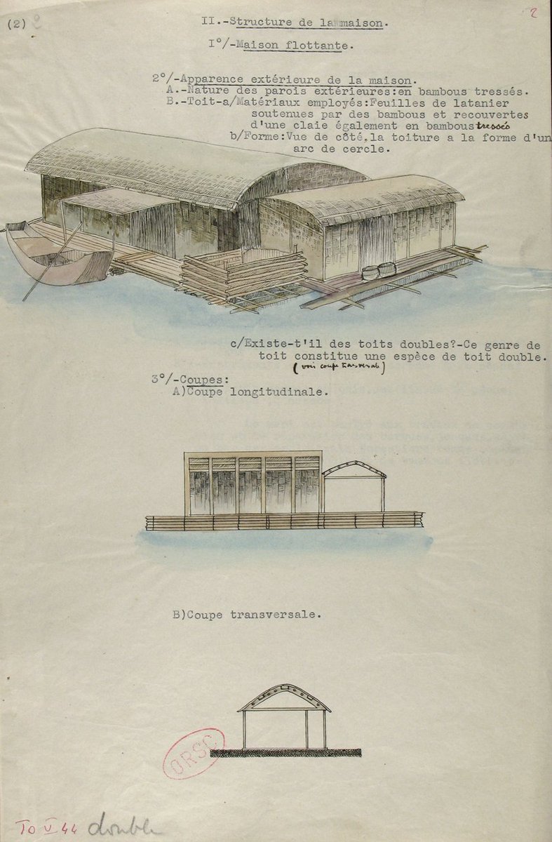 _Pho_Ngan's tweet photo. illustrations of boats of the Annamites in the book "Connaissance du Vietnam", 1954 by Maurice Durand and Piere Huard.🛶
In addition, in Vietnam in the past, floating houses were also popular for fishermen💁
#Vietnam #Vietnamese #越南 #Nguyendynasty #阮朝 #Vietnamese_culture https://t.co/E8hejuxrnM