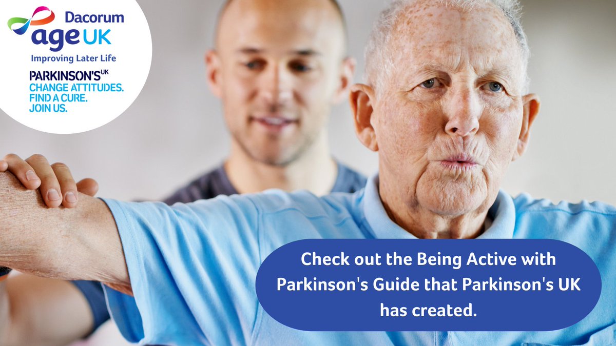 Yesterday we celebrated #WorldParkinsonsDay 
At Age UK Dacorum we’d like to help raise #awareness by sharing their new booklet: ‘Being Active with Parkinson’s Guide’. 
Find out more by visiting 👉ageuk.org.uk/dacorum/about-…