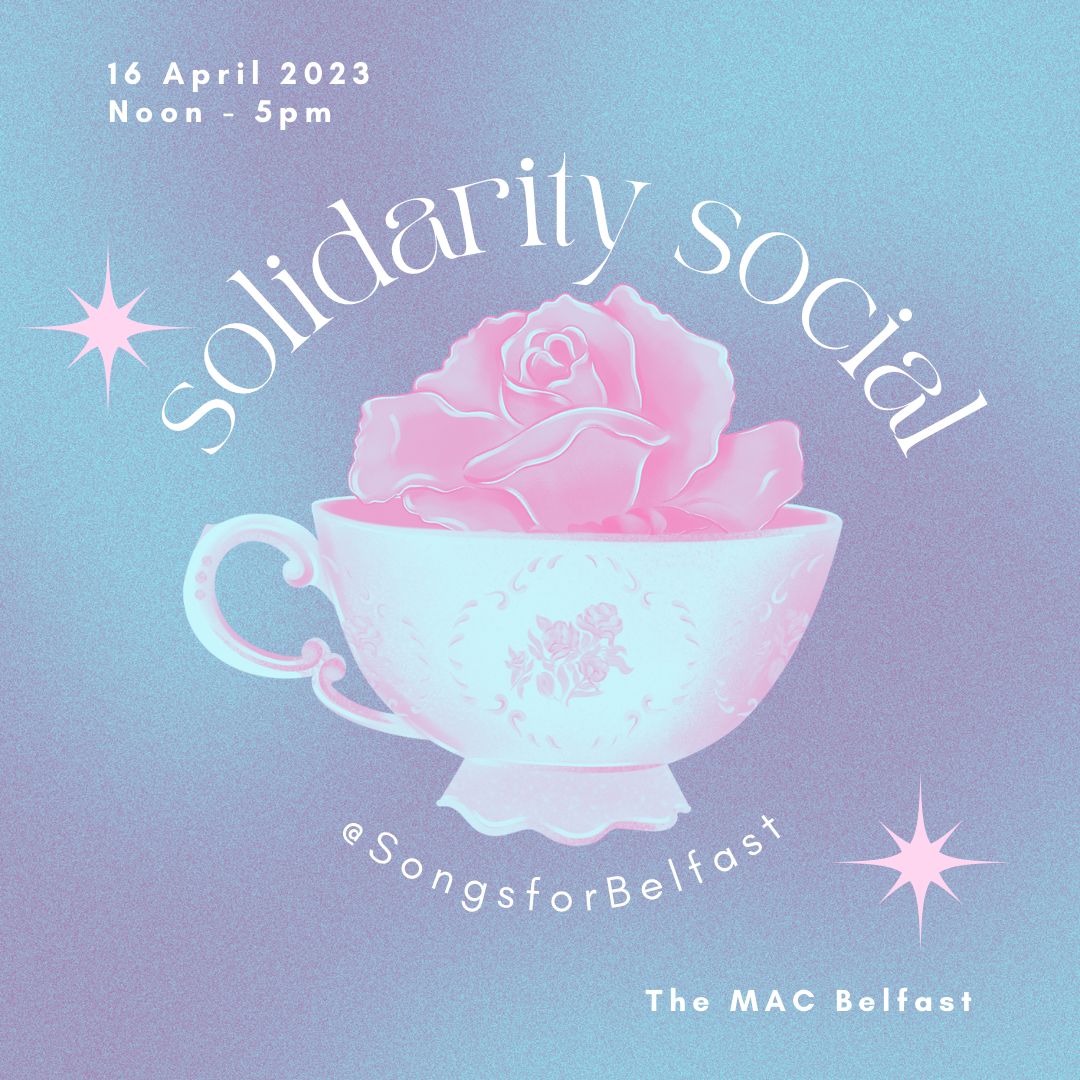 DublinPride's tweet photo. The good folks at @songsforbelfast
are organising Songs for Solidarity this Sunday &amp; are calling for everyone across the island to join them to say there is #NoPlaceForHate in Belfast, or anywhere on the island for that matter. https://t.co/CRK29f1q0t