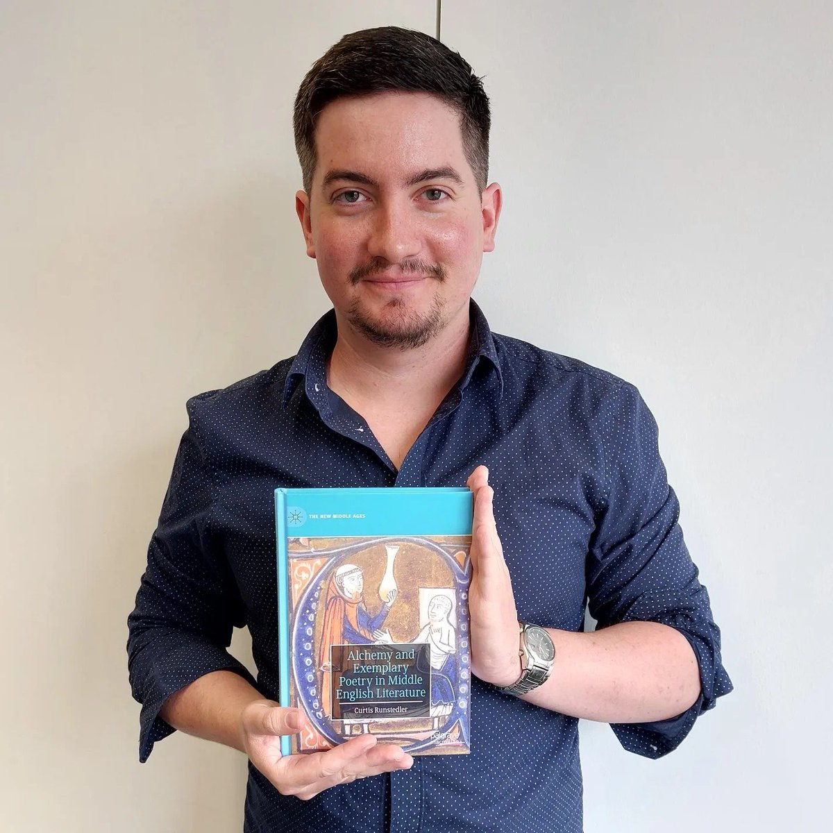 Curtis_Chthonic's tweet photo. My book Alchemy and Exemplary Poetry in Middle English Literature arrived today! Happy days! Thanks for the beautiful journey, @Palgrave! #medievaltwitter #medievalalchemy #solveetcoagula #weirdscience #itwasallworthit #palgravemacmillan #thenewmiddleages #johngower #medievallit https://t.co/QiU2fkTaPR