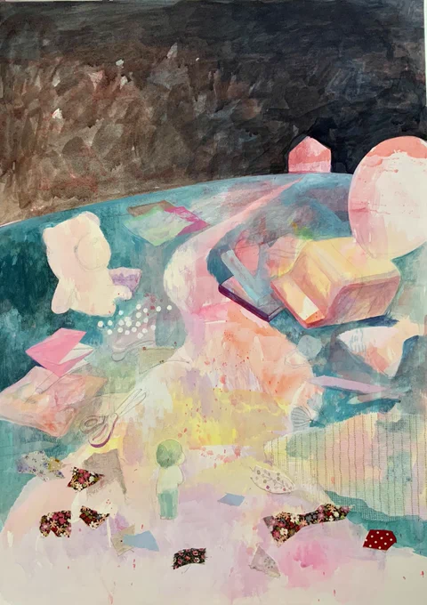 少しすすみました#art #illustration 