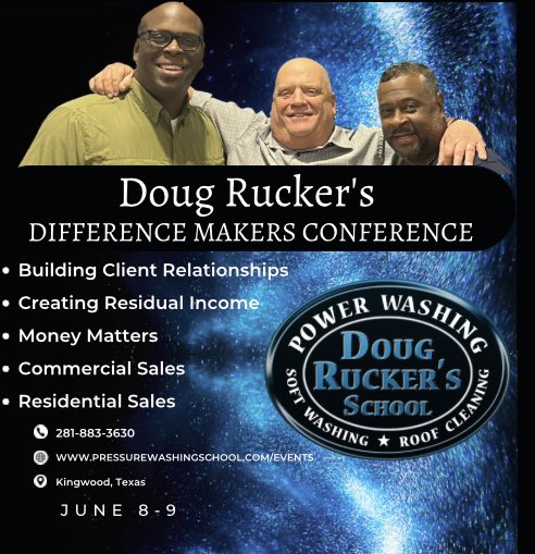 dougrucker1's tweet image. pressurewashingschool.com/event/differen…