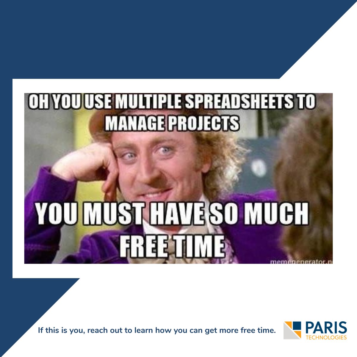 PARIS_Tech's tweet photo. Let's get you home for dinner, or make time for the gym, because with a database engine like PowerExcel keeping your data together, you'll actually have time.🕑🛋️

#excelhumour #excelmeme #financialmodeling #fpanda #spreadsheet #reportingtools #PowerExcel #fintech #databaseengine https://t.co/qwFJW6OHxV