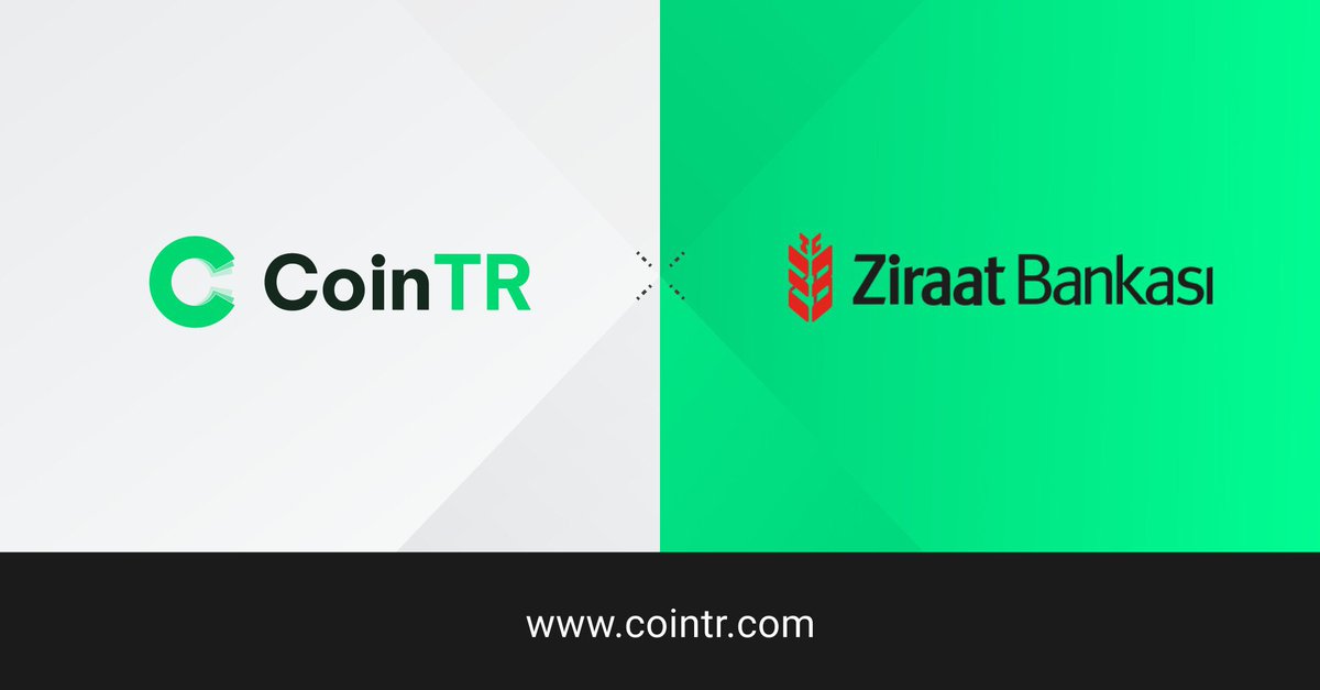 Crypto101SA's tweet photo. ⚡️ @CoinTRTurkiye ile artık 7/24 TL yatırma - çekme işlemini yapabilirsiniz. 

Kullanıcılar @ziraatbankasi ile 7/24 Türk Lirası yatırma ve çekme işlemi gerçekleştirebilirler. 

Üye olmak ve hızlı işlemlerden faydanmak için ⬇️

https://t.co/hksUcm7uLb https://t.co/QvFEiTXZq6