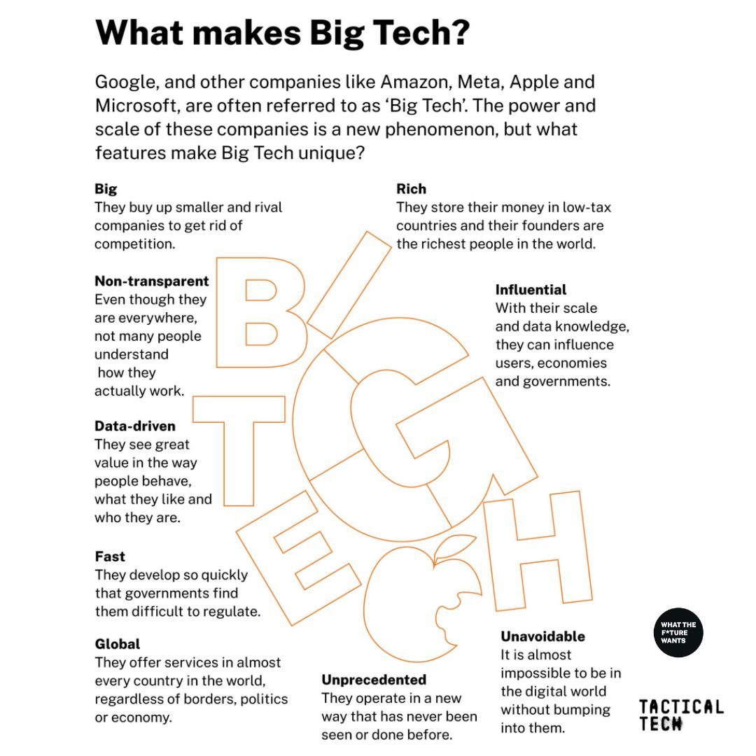 Info_Activism's tweet photo. Do you turn to Google when you feel lost, confused or bored? Google is one of the world's largest & most profitable companies. But what is it searching for? How much does it know about us?
Check this & more #WhatTheFutureWants resources for youth here: https://t.co/nBkYluBfsD https://t.co/yrd6nbRKIZ