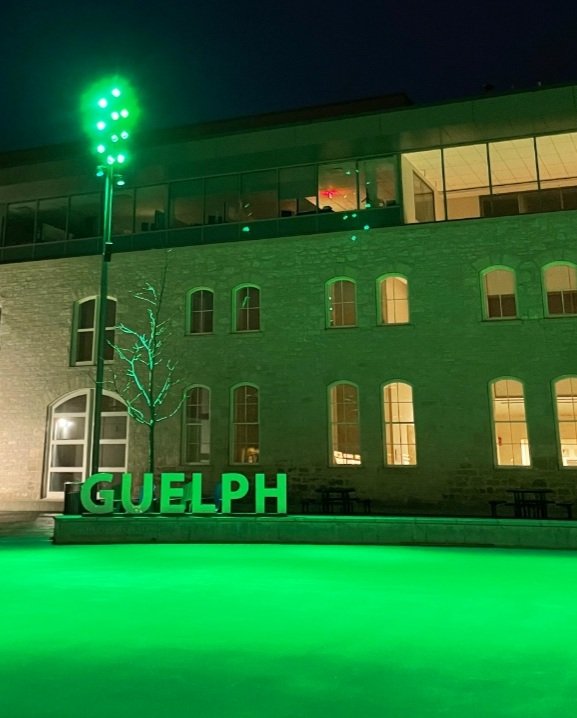 #GuelphMarketSquare was flooded in Green last night  for #Beadonor Month celebrating Organ &amp;Tissue Donation! Tks <a href="/cityofguelph/">City of Guelph</a> for the display. Register your consent @ beadonor.ca 
<a href="/TrilliumGift/">Trillium Gift of Life Network (Ontario Health)</a> <a href="/GuelphGeneral/">Guelph General Hospital</a> <a href="/GreenShirtDay/">Green Shirt Day</a> <a href="/CamGuthrie/">Mayor Cam Guthrie</a> <a href="/LloydLongfield/">Lloyd Longfield</a> <a href="/MikeSchreiner/">Mike Schreiner</a>