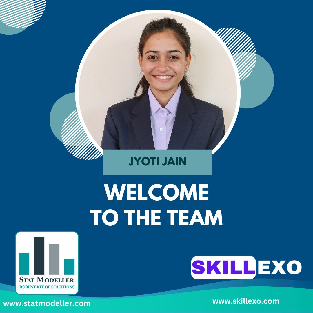 StatModeller's tweet photo. 𝗪𝗲𝗹𝗰𝗼𝗺𝗲 𝗠𝘀. @𝗝𝘆𝗼𝘁𝗶 𝗝𝗮𝗶𝗻 𝘁𝗼 𝗼𝘂𝗿 𝗧𝗲𝗮𝗺!!!

We're thrilled to have you on board and can't wait to see the amazing contributions you'll make. 
#onboarding #hr #humanresources #management #hiring #recruiting #recruitment #employeeengagement https://t.co/BUH3hEUqe4