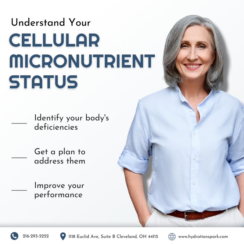 HydrationSpark's tweet photo. Understand your cellular micronutrient status.
Book your functional nutritional testing today.
📍 https://t.co/FZLjzmJsdP
#HydrationSpark #VitaminDrip #IVhydration #Downtown #Cleveland #NutritionalTesting #Wellness #MicronutrientStatus https://t.co/tqBmFZAJ9r