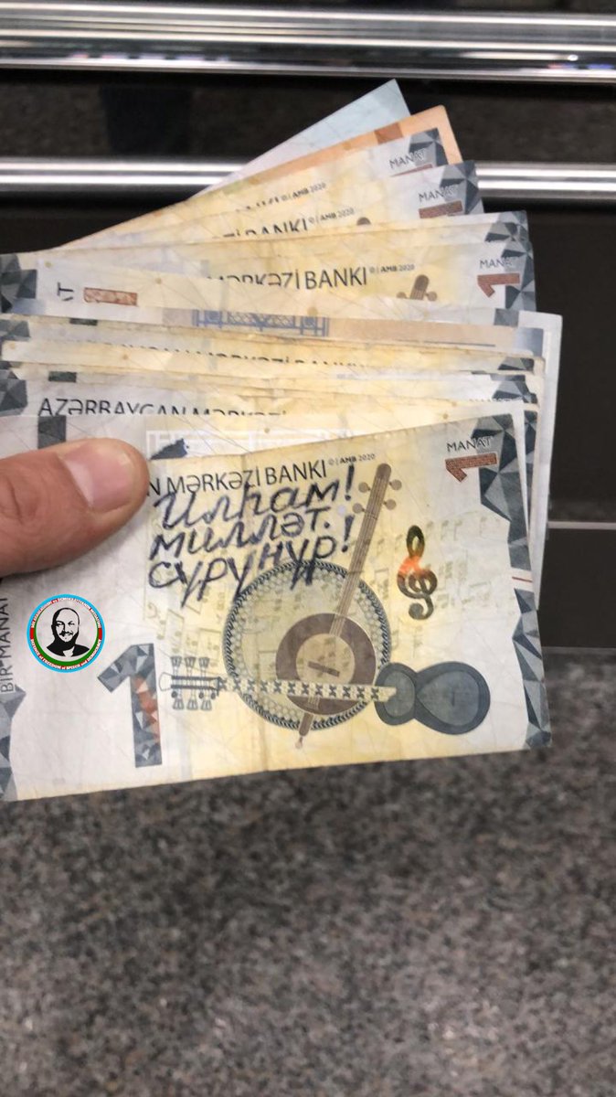 We have started new campaigns in 🇦🇿Azerbaijan.  Our partners have already started to write words like "Reject inspiration" on the money.  Our next action will be "everyone will turn off the lights in their houses" for 1 minute on the dates mentioned.  We are not comfortable until