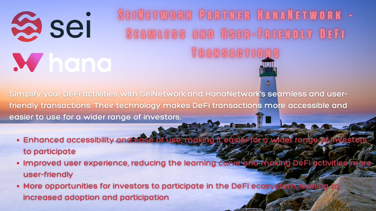 Deanis_btc's tweet photo. @SeiNetwork  and HanaNetwork provide a scalable and secure infrastructure for DeFi activities, unlocking new opportunities for generating long-term wealth and diversifying your investment portfolio 👀
#sei #seilors #seinami #cosmos #DeFi #blockchain #Atlantis https://t.co/eCXThzYI2Q