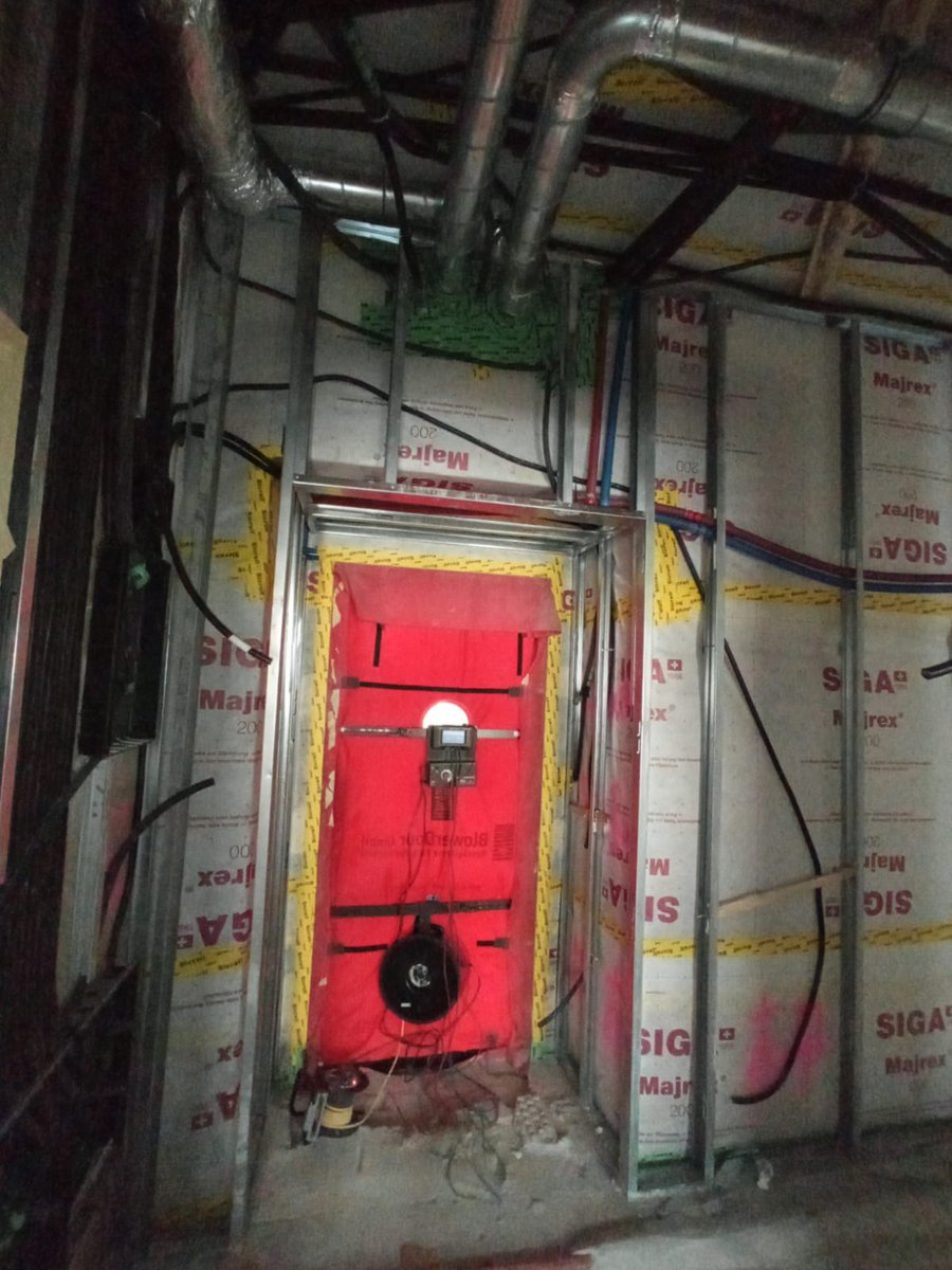 Realizados ensayos #BlowerDoor en método 2 en la promoción de 48 apartamentos dotacionales en #Azpeitia, #Gipuzkoa

#EficienciaEnergética

blowerdoortesting.es/blog