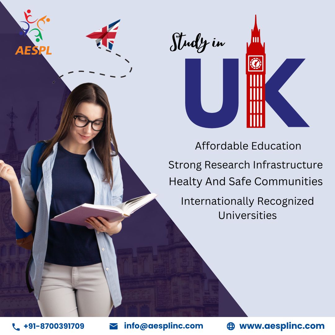 Ready to take your education to the next level? 🎓✈️ Join the ranks of top international students and study in the UK with AESPL! 🇬🇧🌍 #studyabroad #studyinUK #AESPL #study #studyabroadlife #abroadstudies #students #ielts #usa #highereducation #internationaleducation #educatio