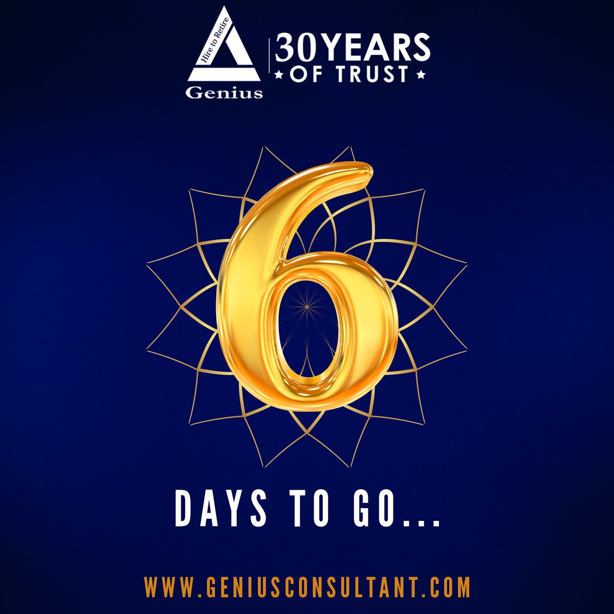 It's almost time for the Genius Business Conference and Awards Night! Please join us as we honour the efforts of our employees and our company associates. Now only 6days remain.

#AwardFunction #CelebrationTime #GeniusConsultantsLtd