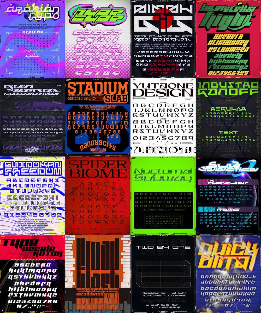 Hi, #PortfolioDay ! I'm YutaONE from JPN. Type design and graphic