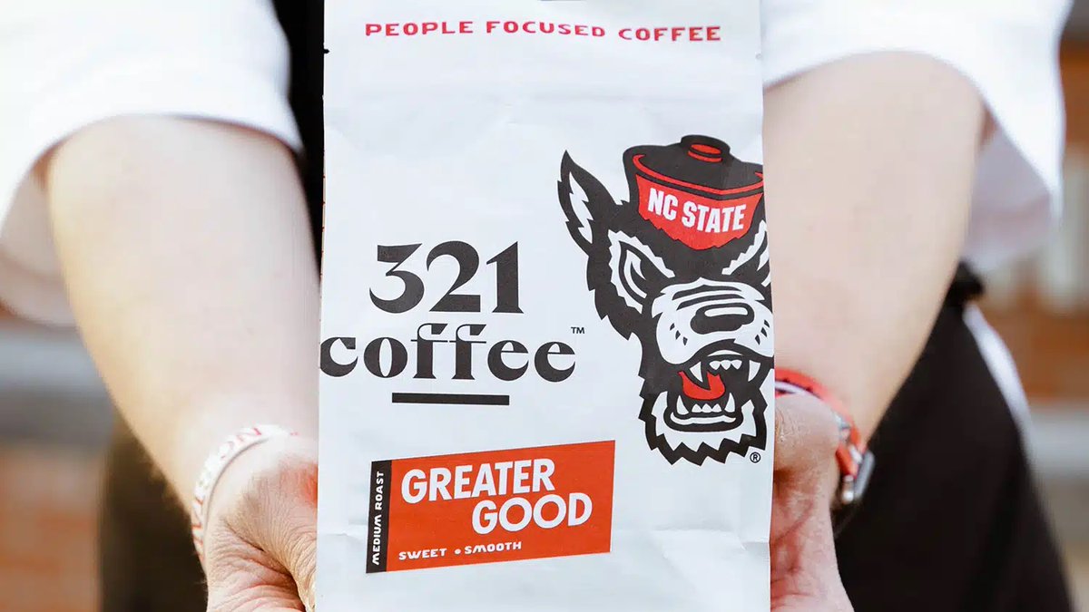 .@NCState played a pivotal role in the development of @drink321coffee. As part of a new partnership, the next chapter in the 321-NC State story is available now — a licensed co-branded coffee called Greater Good. ☕️ Read more and find out how to order: ncst.at/mJaw50NGcXA